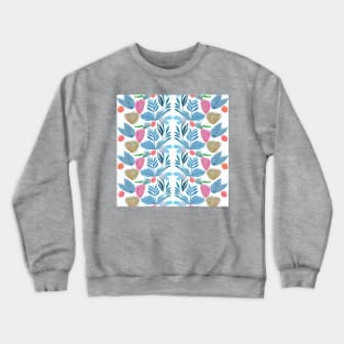 Spring flower garden 3 (MD23SPR005c) Crewneck Sweatshirt